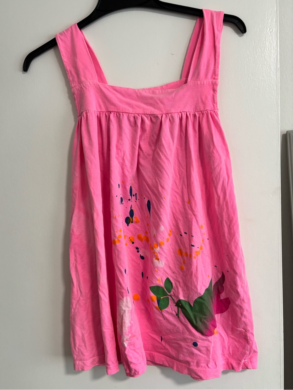 Spoiled Star Splatter Bird Top